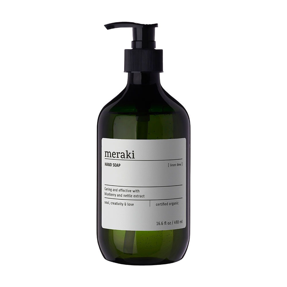 Käsisaippua Meraki - Linen Dew 490ml