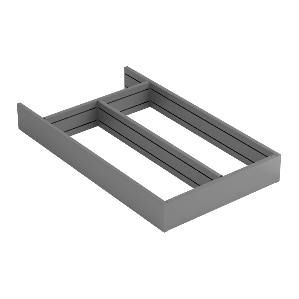 Laatikon Sisäosa  Flex Basic - Työkalupakki- 500 (278mm) - Tummanharmaa