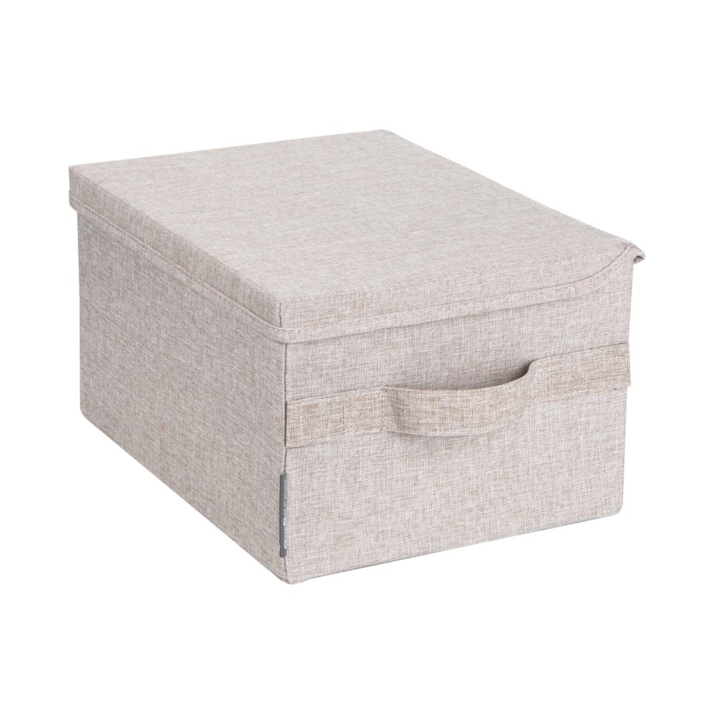 Säilytyslaatikko Kannella - Beige