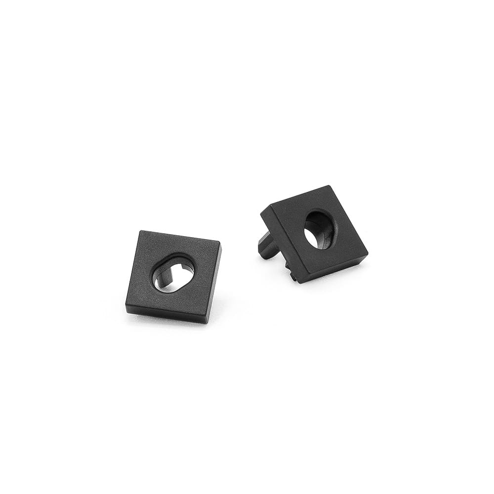 Päätykappale LD8288 - Musta