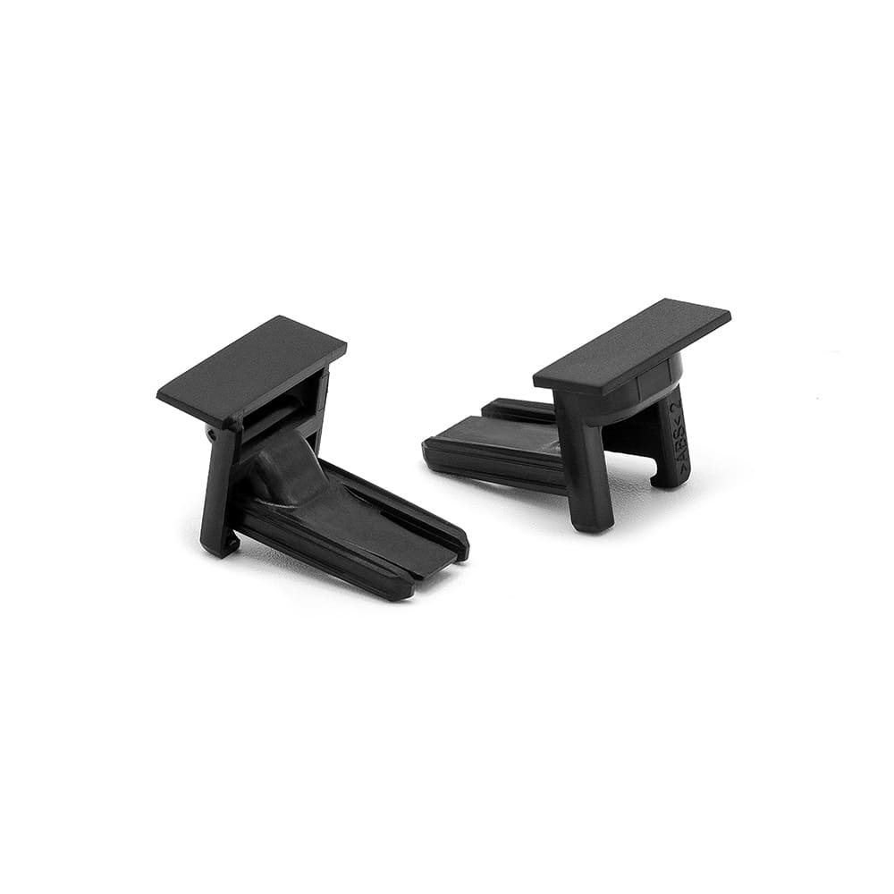 Päätykappale LD8125 - Musta