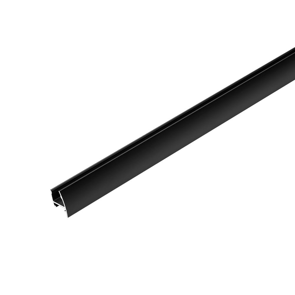 LED-Profiili Tuby - 2000mm - Musta
