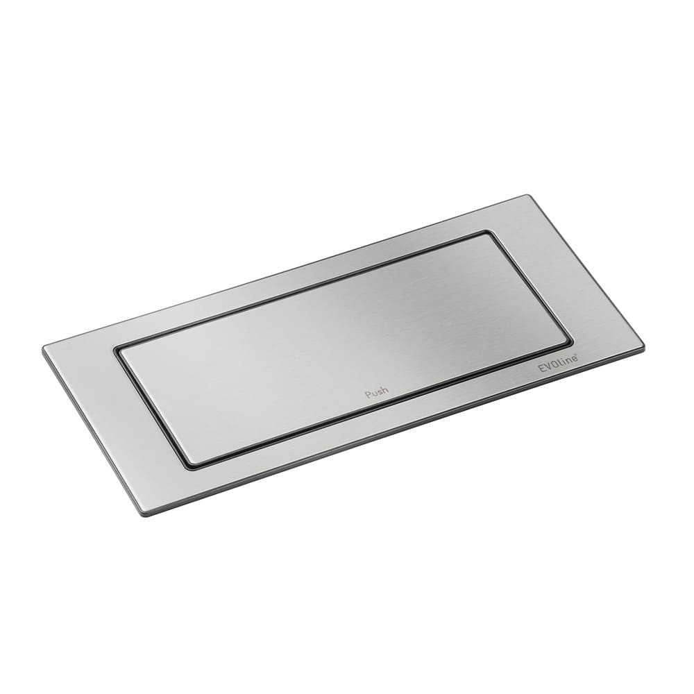 Pistorasia Backflip 2 & 1 USB-C - Ruostumaton Teräksen Ilme
