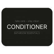 Tarraetiketti - Conditioner - Matta Musta