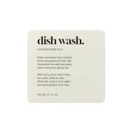 Tarraetiketti Premium - Dish Wash - Beige