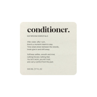 Adhesive Label Premium - Conditioner - Beige