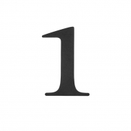 Talon numero Century - Musta