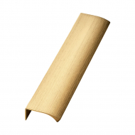 Profiilivedin Edge Straight - Harjattu Messinki
