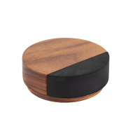 Ovenpysäytin Puk - 65mm - Pähkinäpuu