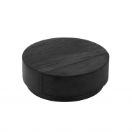 Ovenpysäytin Puk - 65mm - Musta