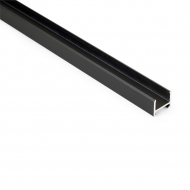 LED-Profiili Nexus - 2000mm - Musta