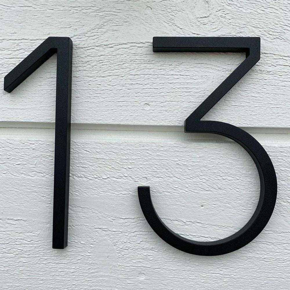 Talon numero Nykyaikainen - 1 - Musta