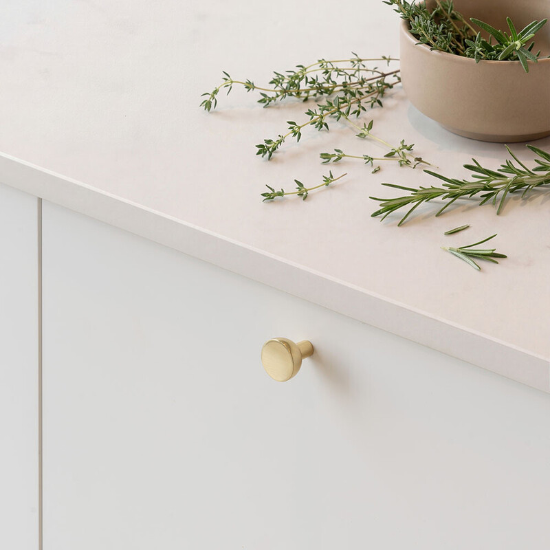 Nuppivedin Copenhagen - 25mm - Kiillotettu Messinki