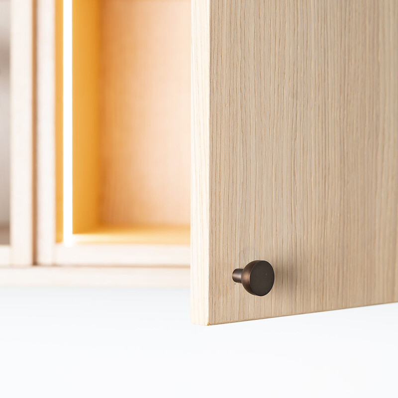 Nuppivedin Copenhagen - 25mm - Brunattu Messinki