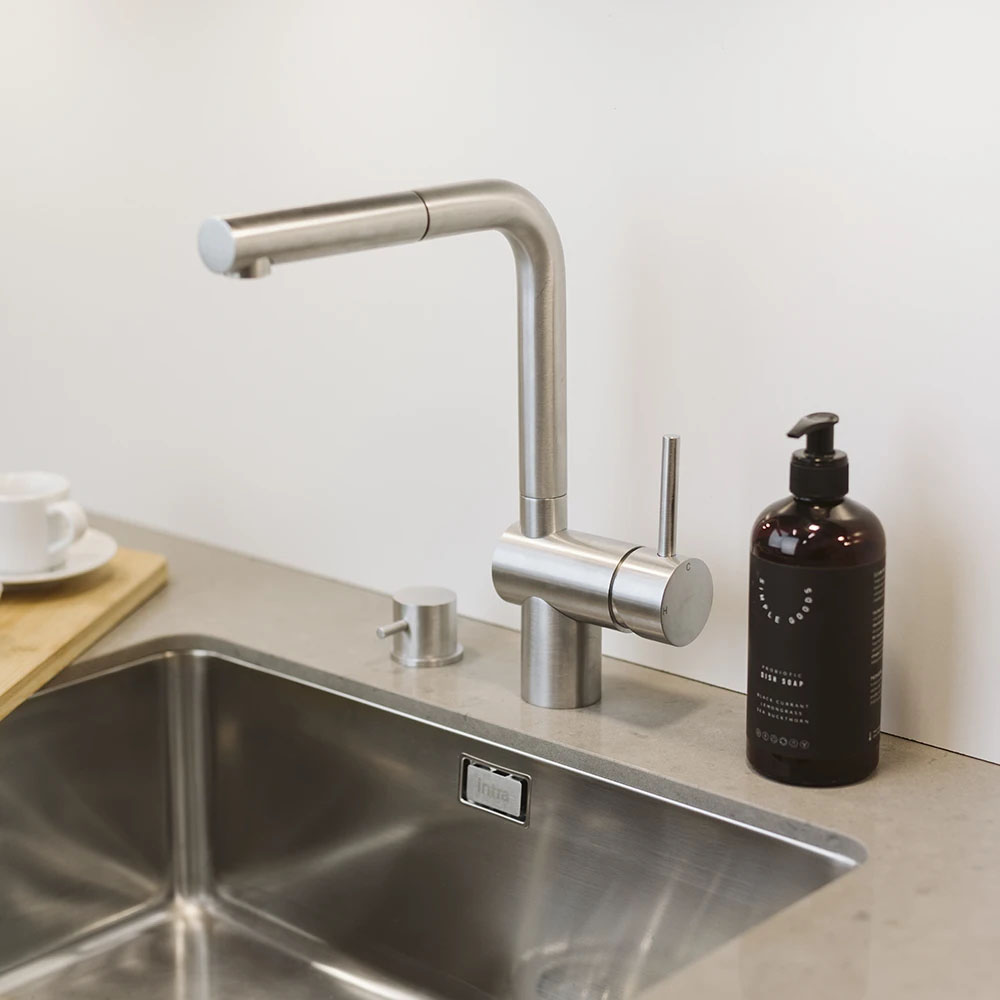 Keittiöhana Venedig - Ulosvedettävä Suutin - Ruostumaton Teräksen Ilme