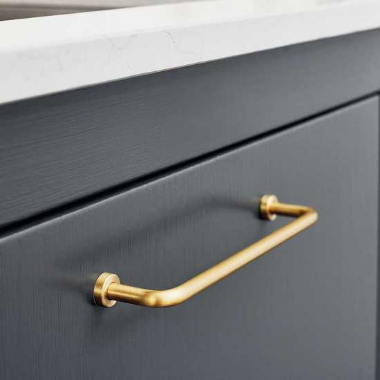 Vedin Lounge - 160mm - Harjattu Messinki