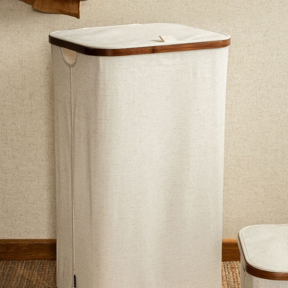 Pyykkikori kannella - Hiekka