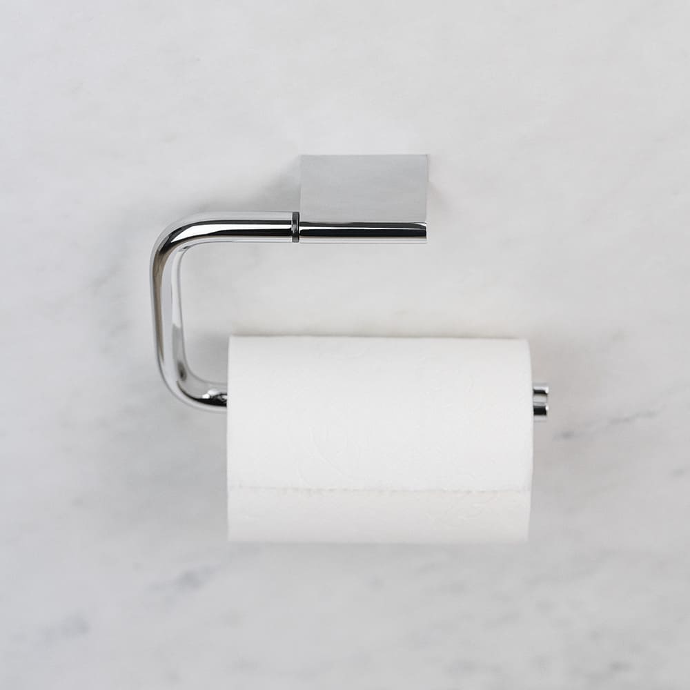 WC-paperiteline Flow - Kiillotettu Kromi