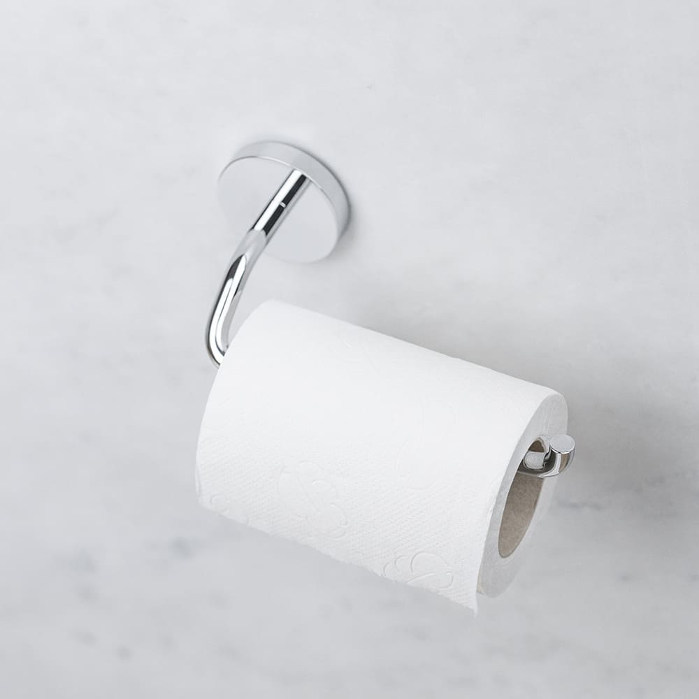 WC-paperiteline Calm - Kiillotettu Kromi