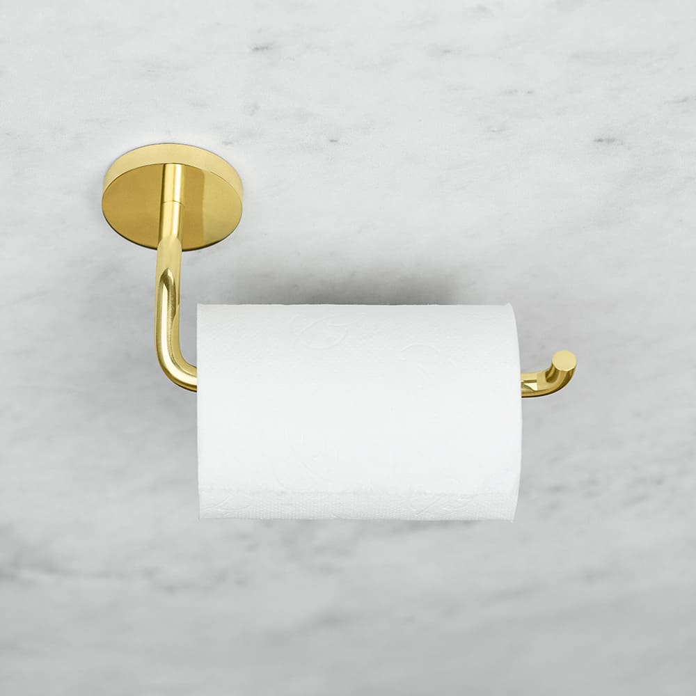 WC-paperiteline Calm - Kiillotettu Messinki