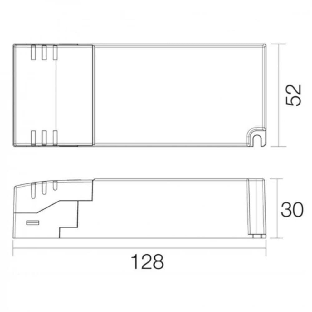 Muuntaja Triac Himmennettävä - 24V
