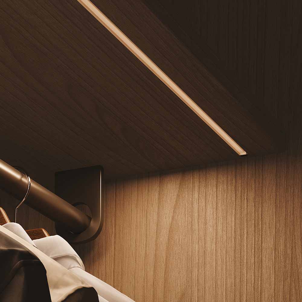 LED-Profiili Apex - 2000mm - Harmaa