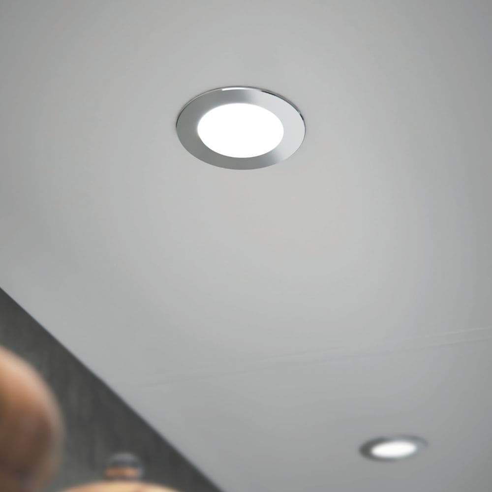 LED-Kohdevalaisin Atom - Ruostumaton Teräksen Ilme