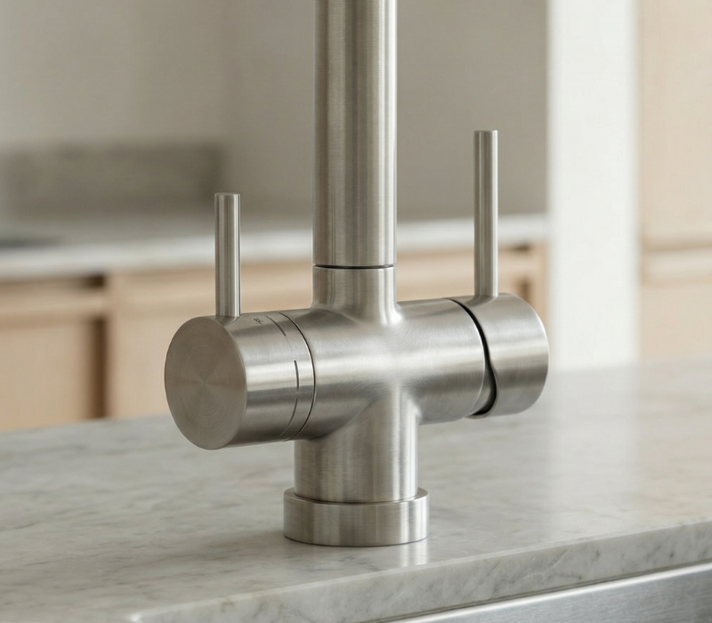 Keittiöhana astianpesukoneen sululla