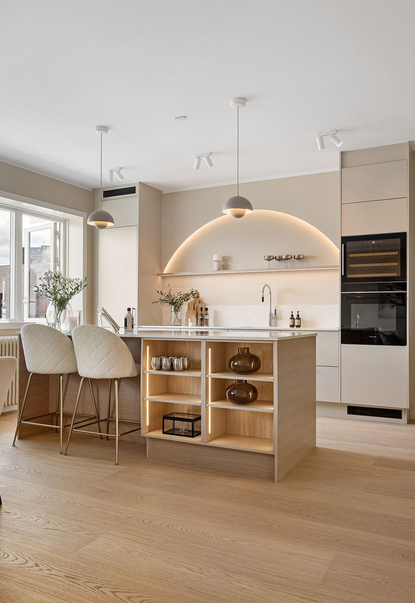 Kök med hotellkänsla