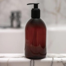 Pumppupullo - 500ml - Ruskea