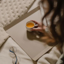 Tarjottimen pidike - hiekka