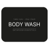Tarraetiketti - Body Wash - Matta Musta