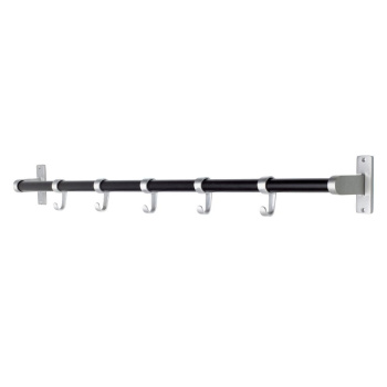 Koukkulista Elegant - 1000mm - Musta/Alumiini