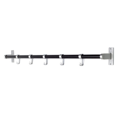 Koukkulista Elegant - 1000mm - Musta/Alumiini ryhmässä Säilytys / Näytä kaikki tallennustilat / Käytävän säilytystila @ Beslag Online (10157-BO)