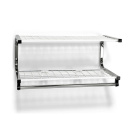 Hattuhylly 7000 - Valkoinen/Nikkelöity