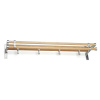 Hattuhylly Elegant Plus - 1000mm - Tammi/Alumiini