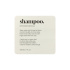Tarraetiketti Premium - Shampoo - Beige Tarraetiketti Premium - Shampoo - Beige