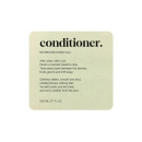 Adhesive Label Premium - Conditioner - Beige