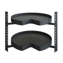 Kulmakaruselli Recorner Maxx Planero ¾ 760 Ø - Laavanharmaa