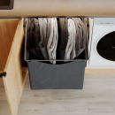 Tekstiilikori Korkea - Tummanharmaa