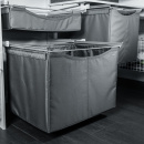 Tekstiilikori Korkea - Tummanharmaa