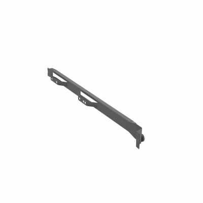 Rullakisko 500/16 - Vasen - 224/256mm - Tummanharmaa ryhmässä Säilytys / Näytä kaikki tallennustilat / Kaappien Sisusteet @ Beslag Online (152001070)