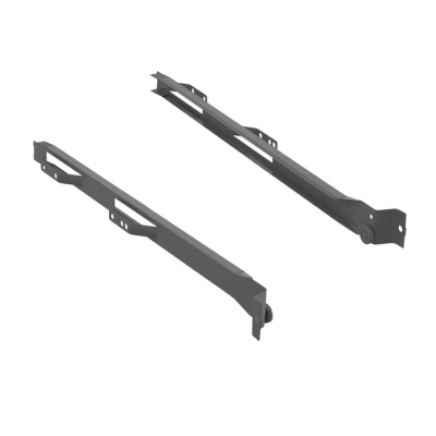 Rullakisko 500/16 - Oikea & Vasen - 224/256mm - Tummanharmaa ryhmässä Säilytys / Näytä kaikki tallennustilat / Kaappien Sisusteet @ Beslag Online (152001071K)