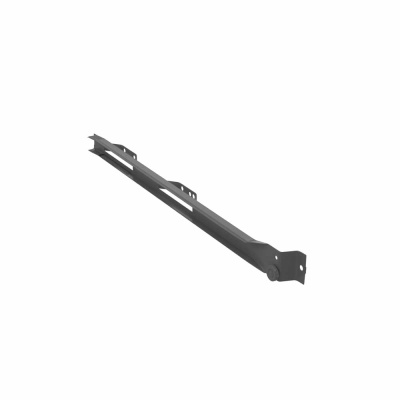Rullakisko 500/19 - Oikea - 224/256mm - Tummanharmaa ryhmässä Säilytys / Näytä kaikki tallennustilat / Kaappien Sisusteet @ Beslag Online (152001073)