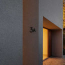 Talon kirjain Nykyaikainen - B - Musta