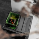 Jätteenlajittelu - Select Base Eco - Tummanharmaa