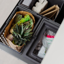 Jätteenlajittelu - Select Side 600 Eco - Tummanharmaa