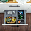 Kierrätys - Cube Basic Low - Tummanharmaa