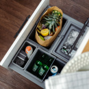 Kierrätys - Cube Basic Low - Tummanharmaa