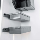 Siivouskaapin Takaosa - Tummanharmaa